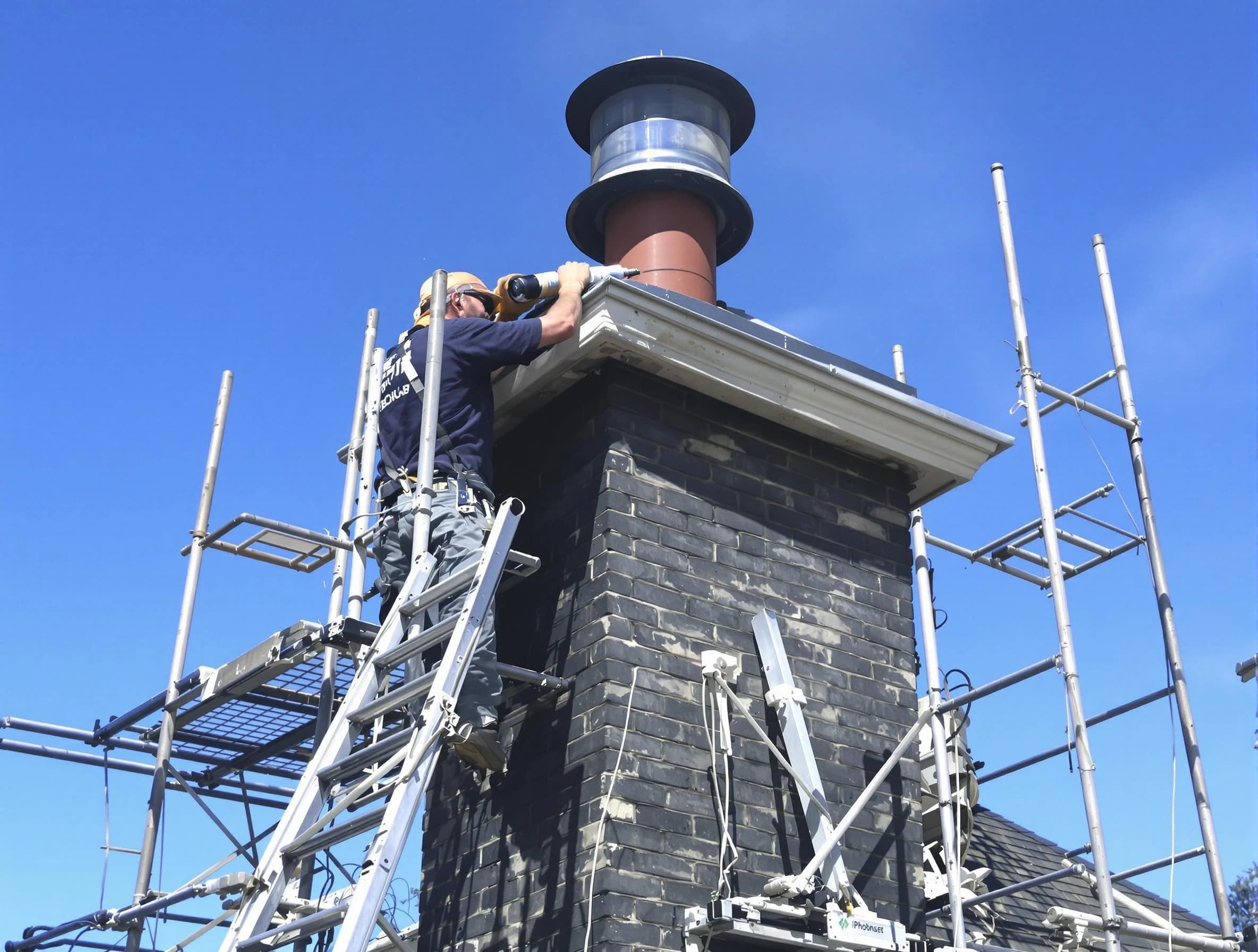 Sturdy chimney crown finished by South Fayette Chimney Sweep in South Fayette, PA