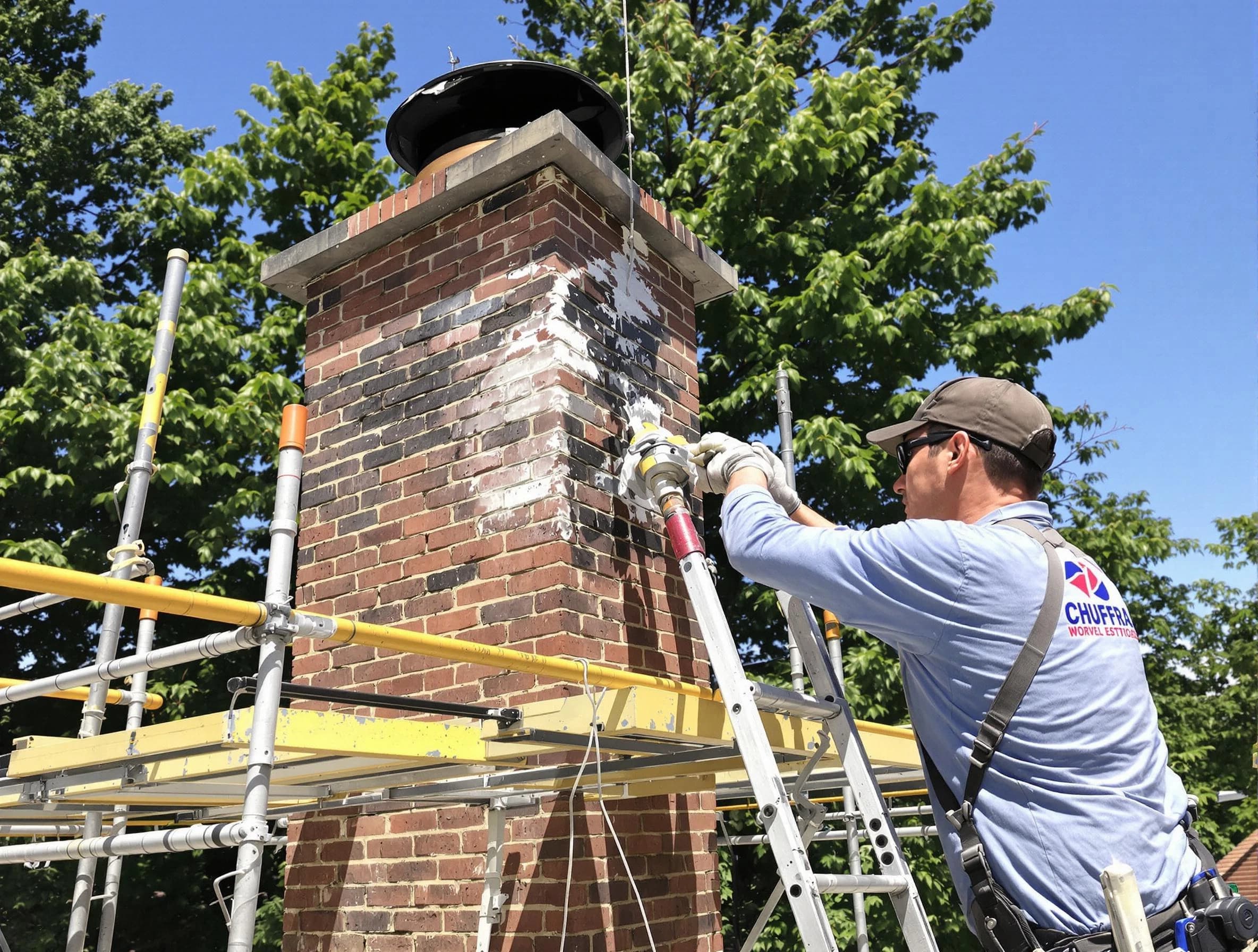 Structural chimney repair by South Fayette Chimney Sweep in South Fayette, PA