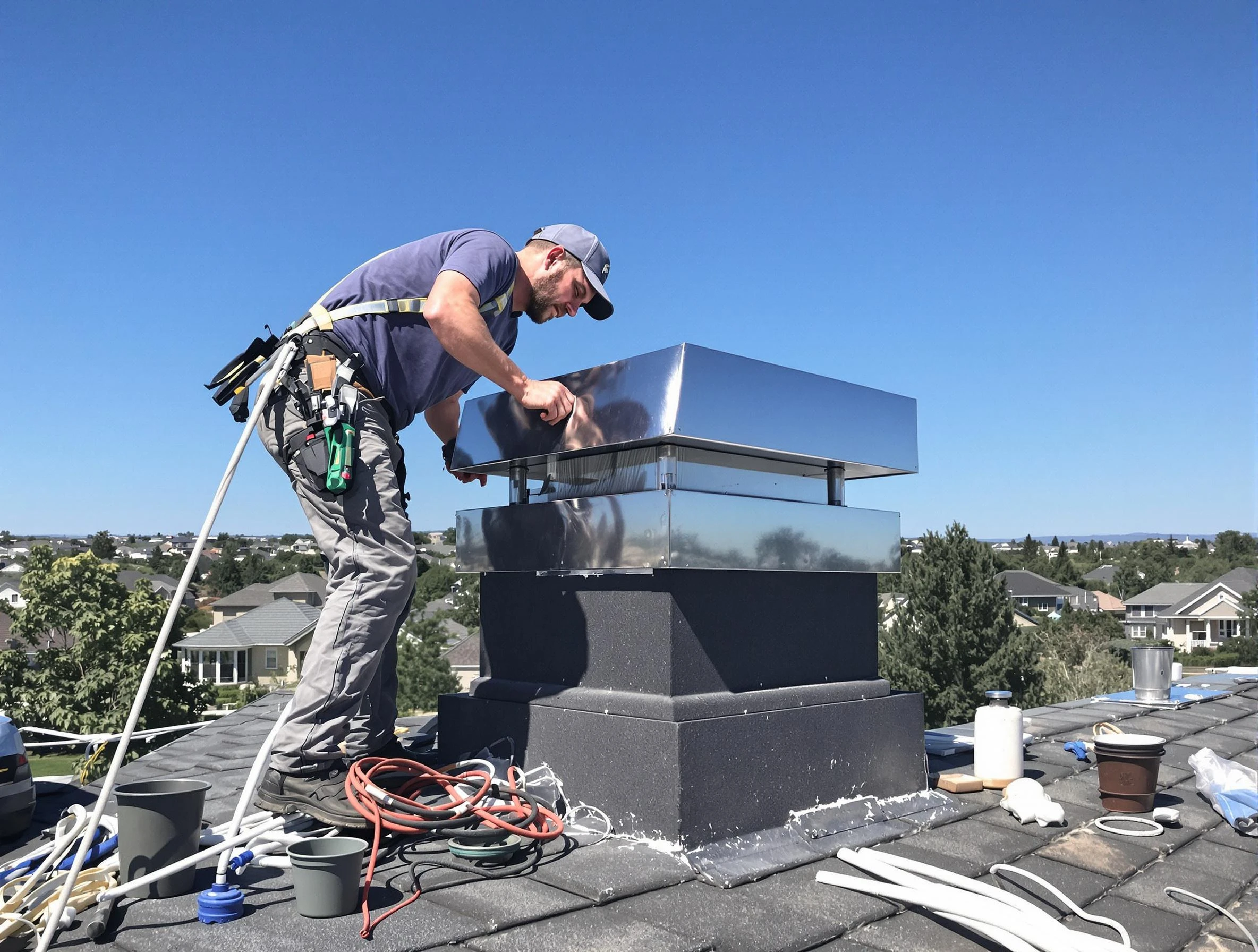 Chimney Cap Services in South Fayette