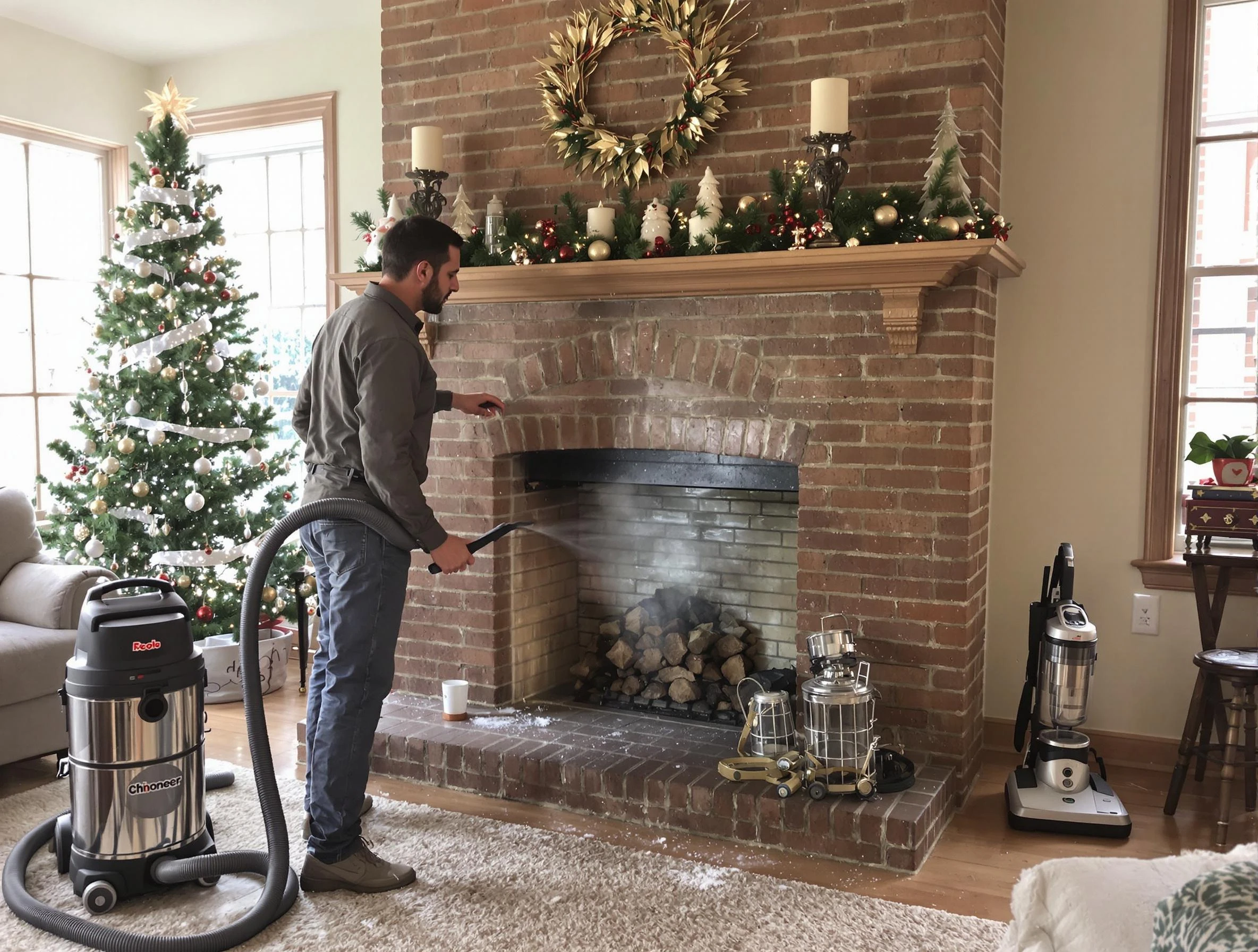 Fireplace Cleaning in South Fayette