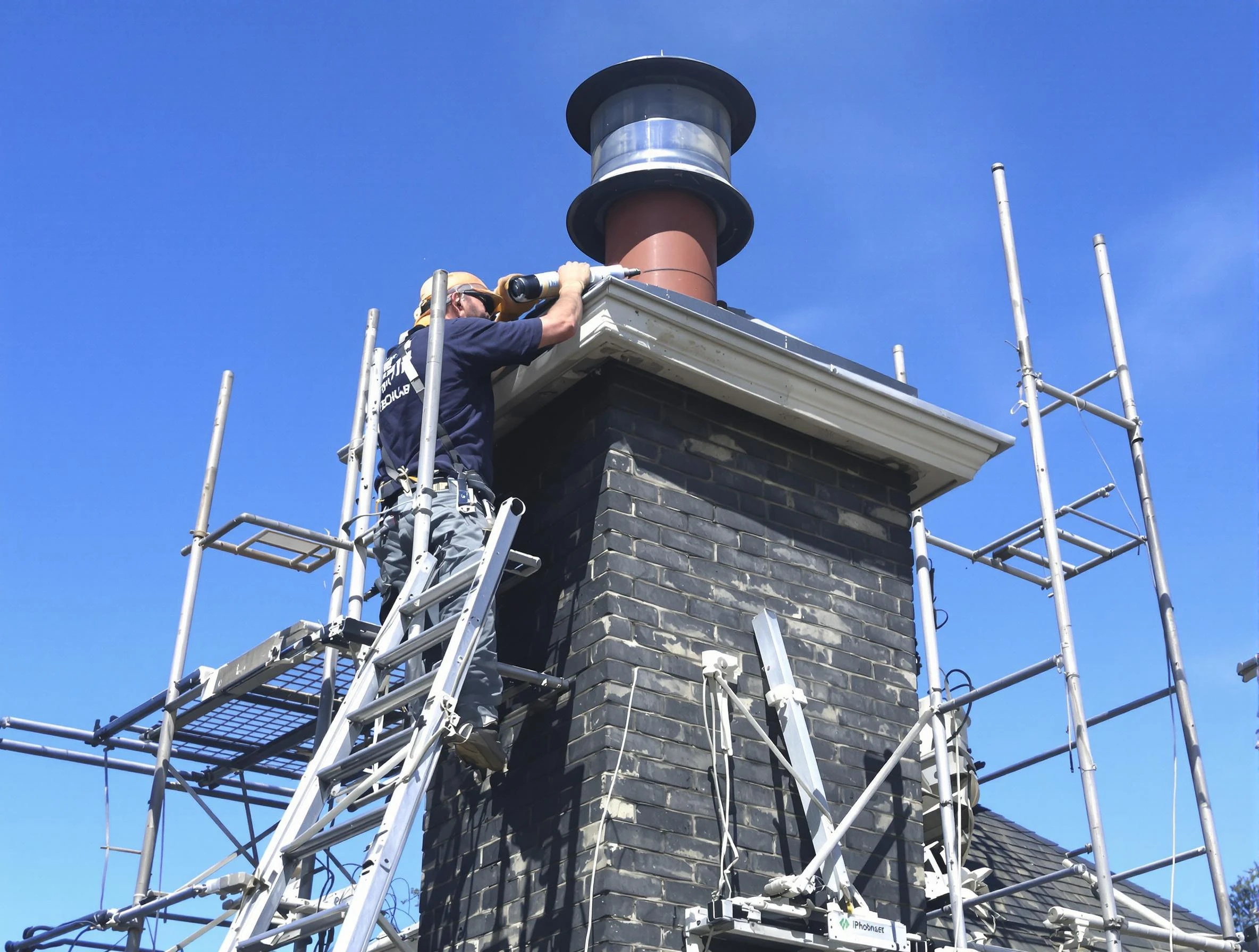 Sturdy chimney crown finished by South Fayette Chimney Sweep in South Fayette, PA